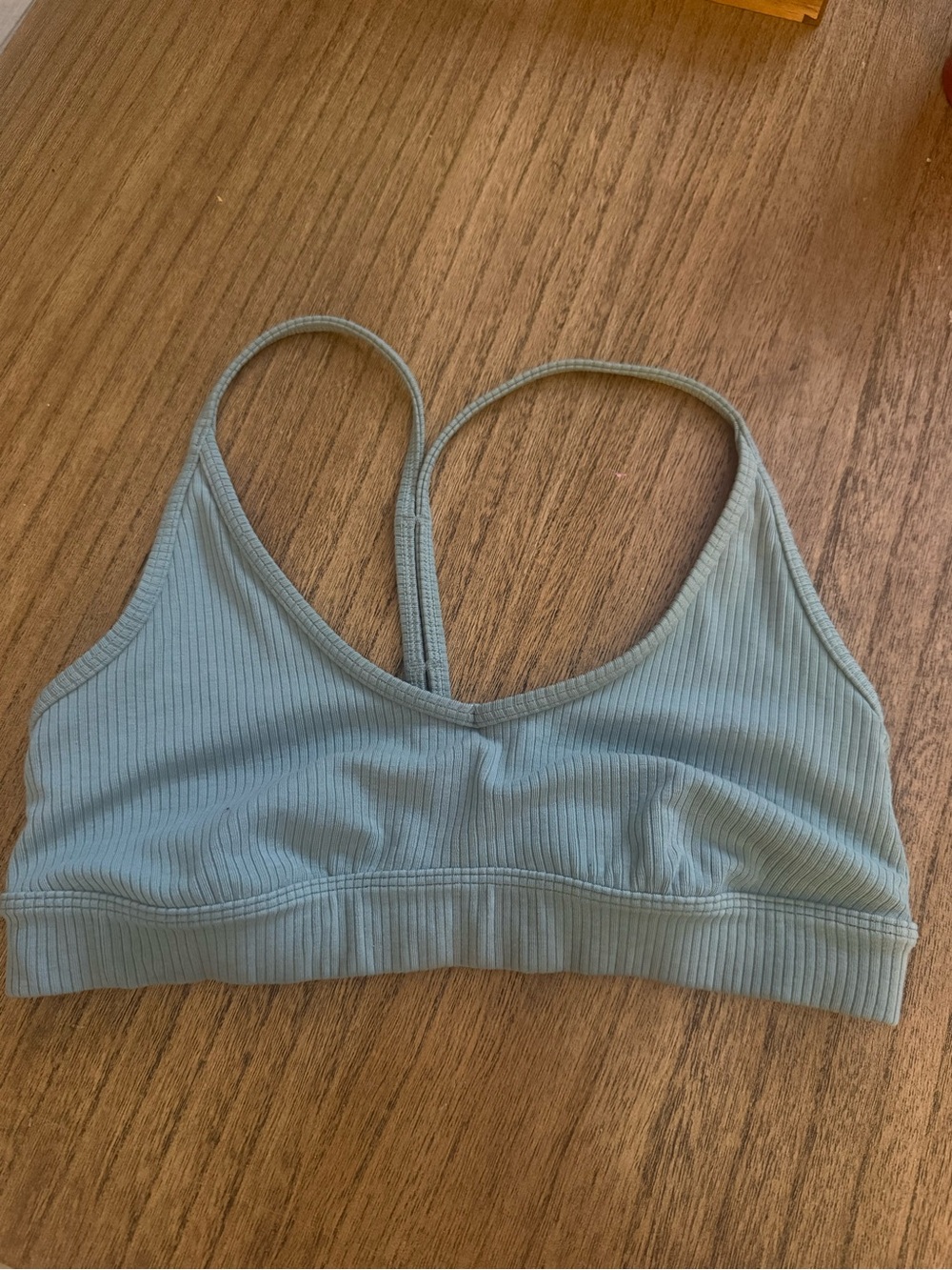 ALO Ribbed Blissful Sports Bra size SM